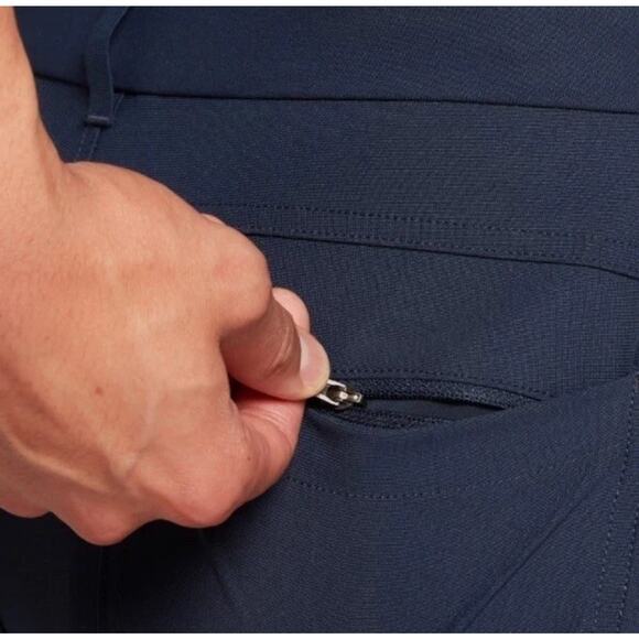 VRST Mens 30x32 Black Commuter 2-Way Stretch Athletic Pant Office Career Trouser - Picture 9 of 9